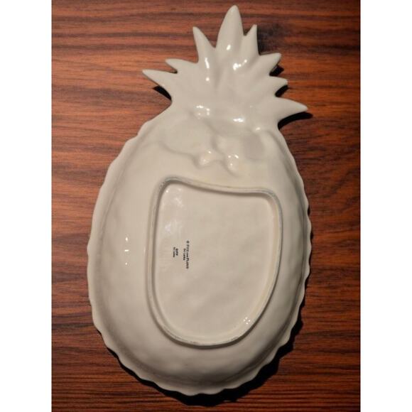 Fitz and Floyd Tango Collection Pineapple Bowl Vintage Rare 11"×19" - Picture 6 of 6